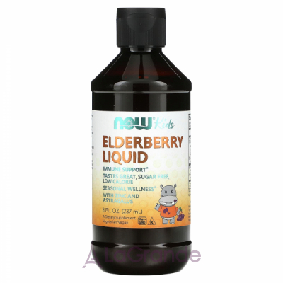Now Foods Elderberry Liquid for Kids    