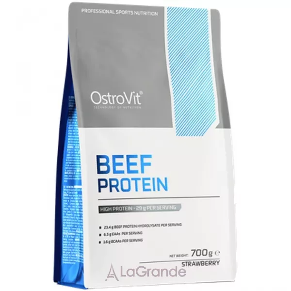 OstroVit Beef Protein Strawberries ������� �������� �� ������ �������� � �������