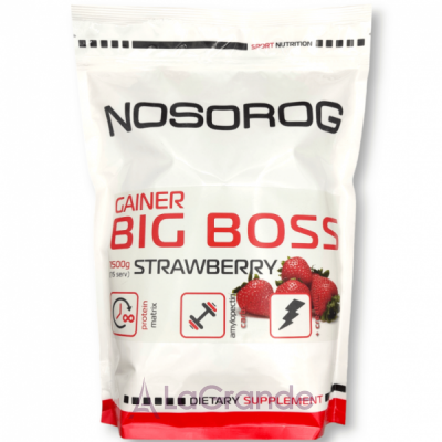 Nosorog Big Boss Gainer Strawberry    