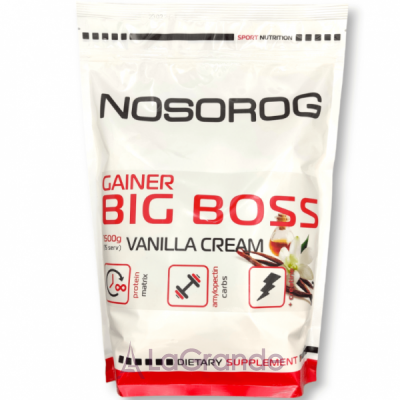 Nosorog Big Boss Gainer Vanilla Cream     