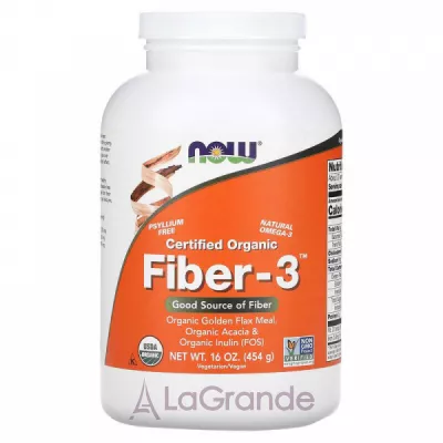 Now Foods Fiber-3 ĳ  