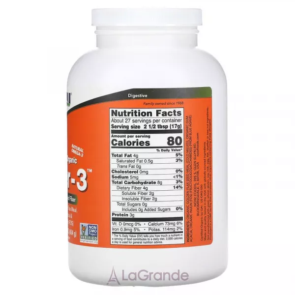 Now Foods Fiber-3 ����������� ������� 