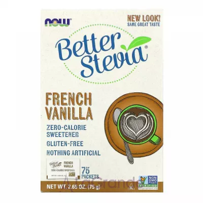 Now Foods Better Stevia French Vanilla     