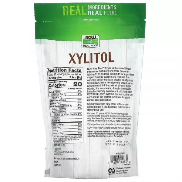 Now Foods Real Food Xylitol ���������� ������ 