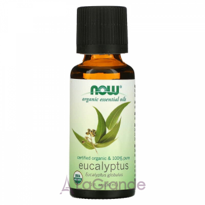 Now Foods Organic Essential Oils Eucalyptus    