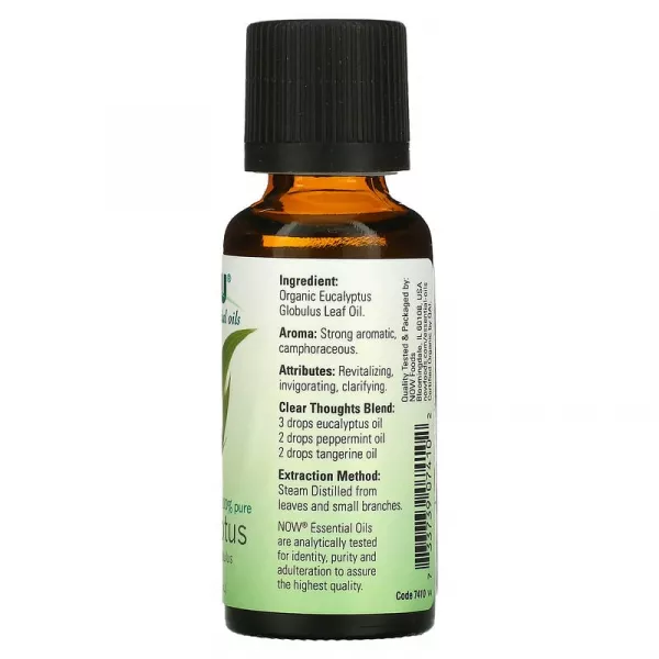 Now Foods Organic Essential Oils Eucalyptus ������������ ������� ����� ���������