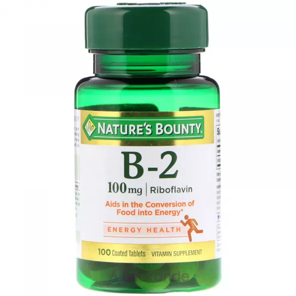 Nature's Bounty B-2 Riboflavin 100 mg ����������� ������� 