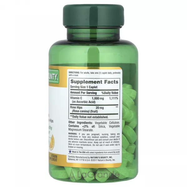 Nature's Bounty Vitamin C with Rose Hips ����������� ������� 