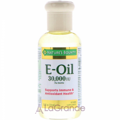 Nature's Bounty Vitamin E-Oil 30000 IU   