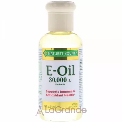 Nature's Bounty Vitamin E-Oil 30000 IU   