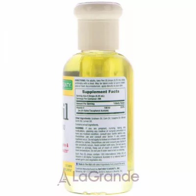 Nature's Bounty Vitamin E-Oil 30000 IU   