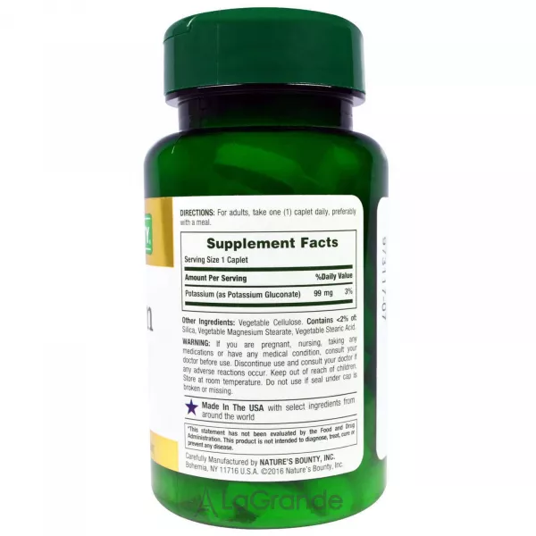 Nature's Bounty Potassium 99 mg ����������� ������� 