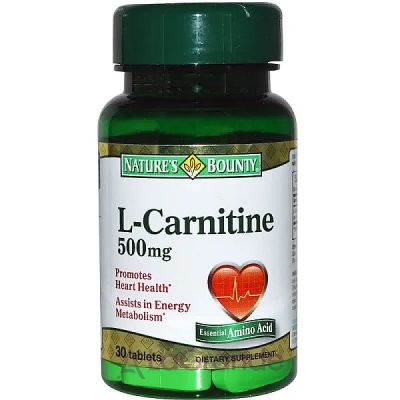 Nature's Bounty L-Carnitine 500 mg   