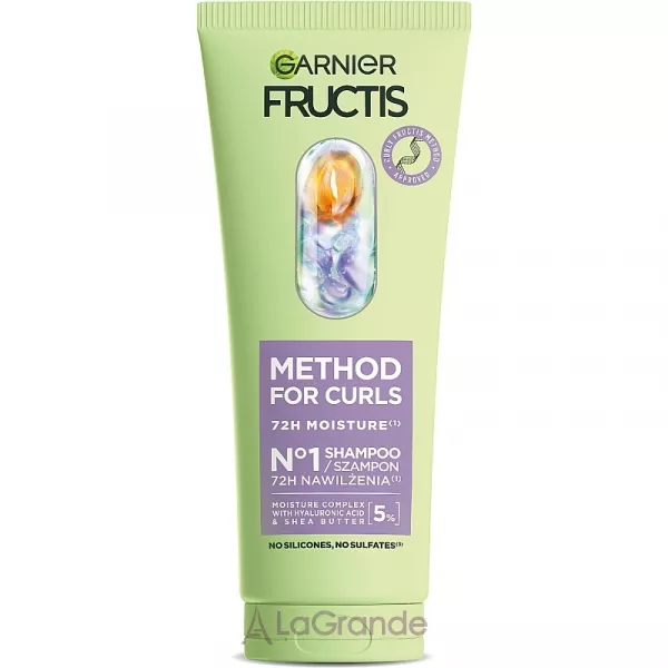 Garnier Fructis Curls Method Shampoo ������� ��� ���������� ���������� �� ���������� �������