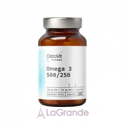OstroVit Pharma Omega 3 500/250 ĳ  -3  