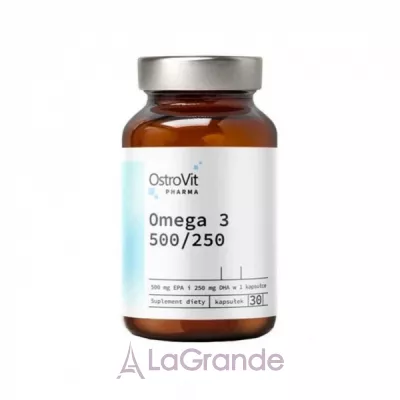 OstroVit Pharma Omega 3 500/250 ĳ  -3  