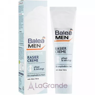 Balea Men Sensitive Rasiercreme      