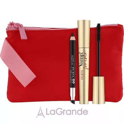 Pupa Vamp! Forever Lashes & Multiply  (mascara/9ml + eye/pencil/0.8g + bag)