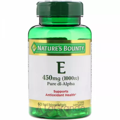 Nature's Bounty Vitamin E 450 mg (1000 IU) ĳ  