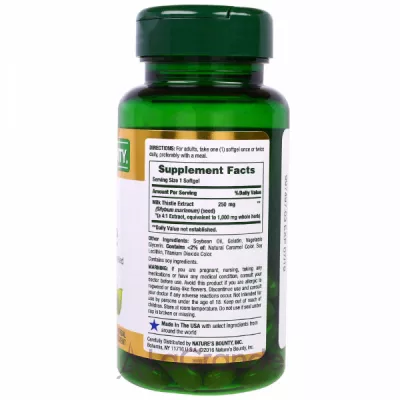 Nature's Bounty Milk Thistle 1000 mg ĳ  