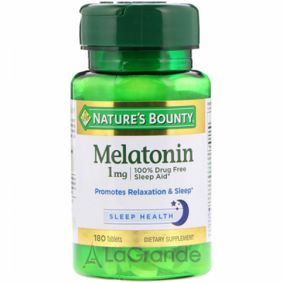 Nature's Bounty Melatonin 1 mg ĳ     
