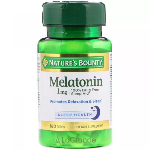 Nature's Bounty Melatonin 1 mg ĳ������ ������� ��� ��������� ��� 