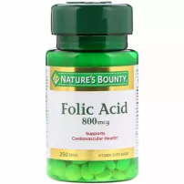 Nature's Bounty Folic Acid 800 m�g ����������� ������� "�������� �������", 800 ���