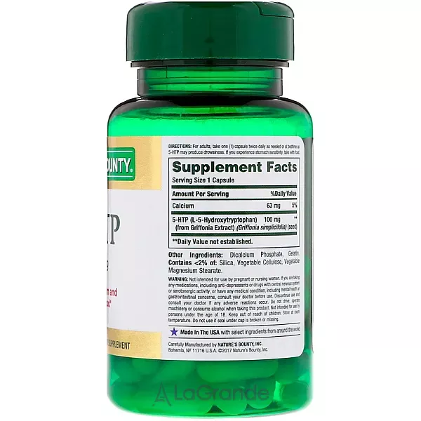 Nature's Bounty 5-��� 100 mg ����������� ������� 