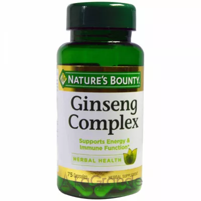 Nature's Bounty Ginseng Complex   