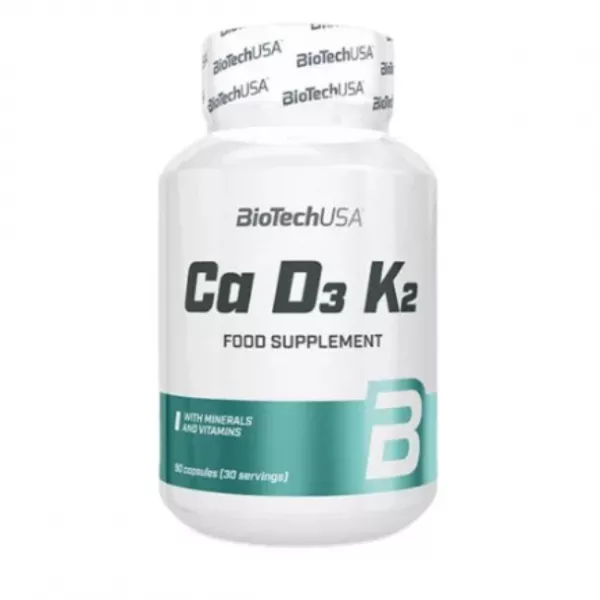 BioTech USA  Ca-D3-K2 ���������� ��������  Ca-D3-K2
