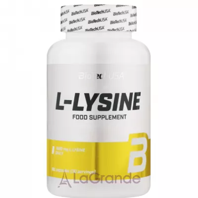 BioTech USA L-Lysine 1680 mg  L- 1680 