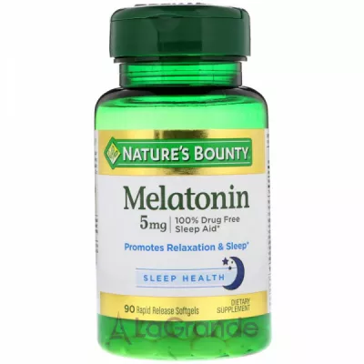 Nature's Bounty Melatonin 5 mg ĳ     