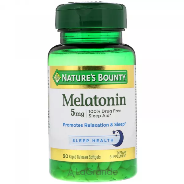 Nature's Bounty Melatonin 5 mg ����������� ������� ��� ��������� ��� 