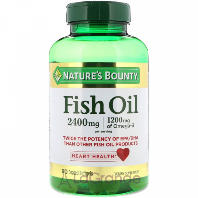 Nature's Bounty Fish Oil 2400 mg   