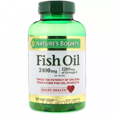 Nature's Bounty Fish Oil 2400 mg   