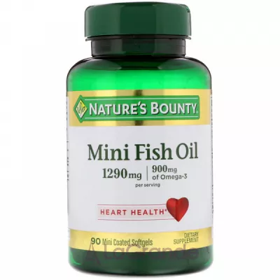 Nature's Bounty Mini Fish Oil 1290 mg - 
