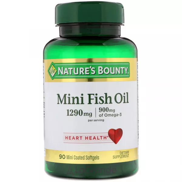 Nature's Bounty Mini Fish Oil 1290 mg ����-������� 