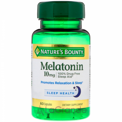 Nature's Bounty Melatonin 10 mg ĳ     