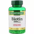 Nature's Bounty Biotin 5000 mcg ĳ   ' ,    