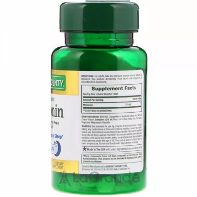 Nature's Bounty Quick Dissolve Melatonin 10 mg      