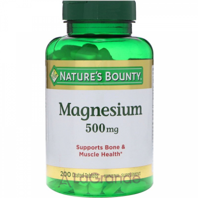 Nature's Bounty Magnesium 500 mg ĳ  