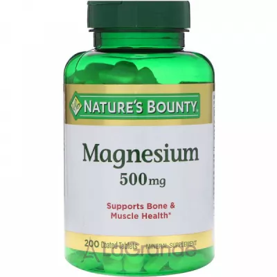 Nature's Bounty Magnesium 500 mg ĳ  