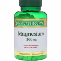 Nature's Bounty Magnesium 500 mg ����������� ������� "������ �����", 500 ��