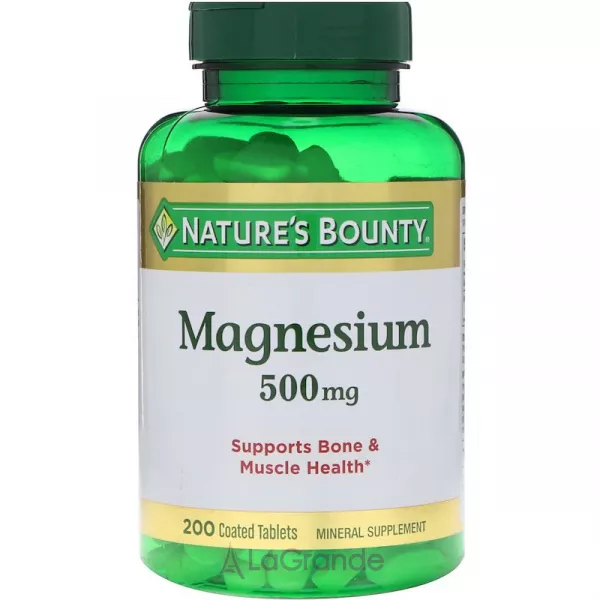 Nature's Bounty Magnesium 500 mg ����������� ������� 