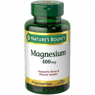Nature's Bounty Magnesium 400 mg   