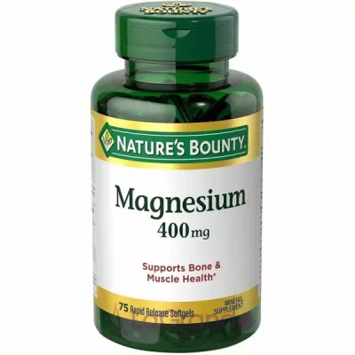 Nature's Bounty Magnesium 400 mg   