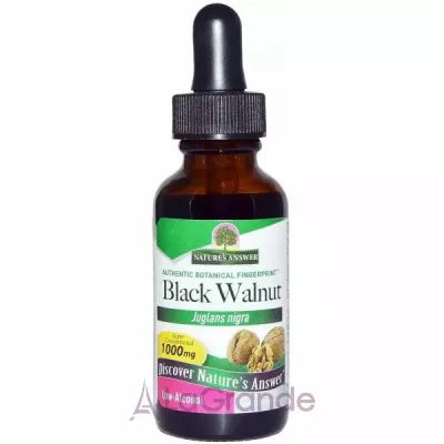 Nature's Answer Black Walnut 1000 mg ĳ  