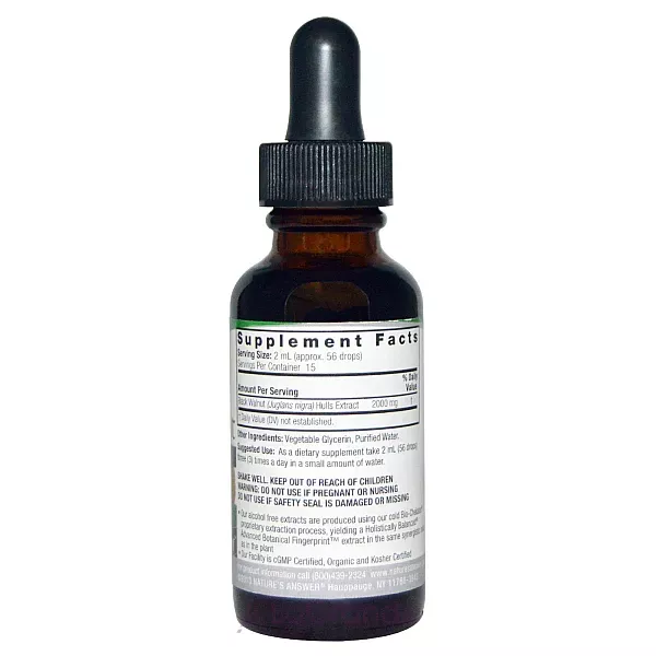 Nature's Answer Black Walnut 2000 mg ����������� ������� 