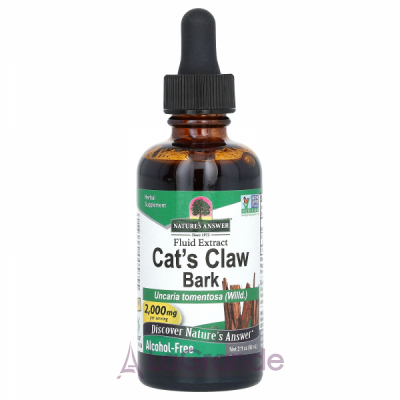 Nature's Answer Cat's Claw Bark 2000 mg ĳ  