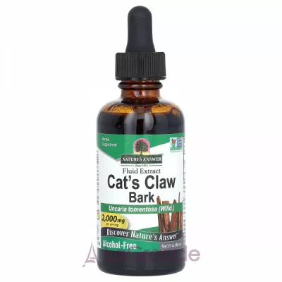 Nature's Answer Cat's Claw Bark 2000 mg ĳ  